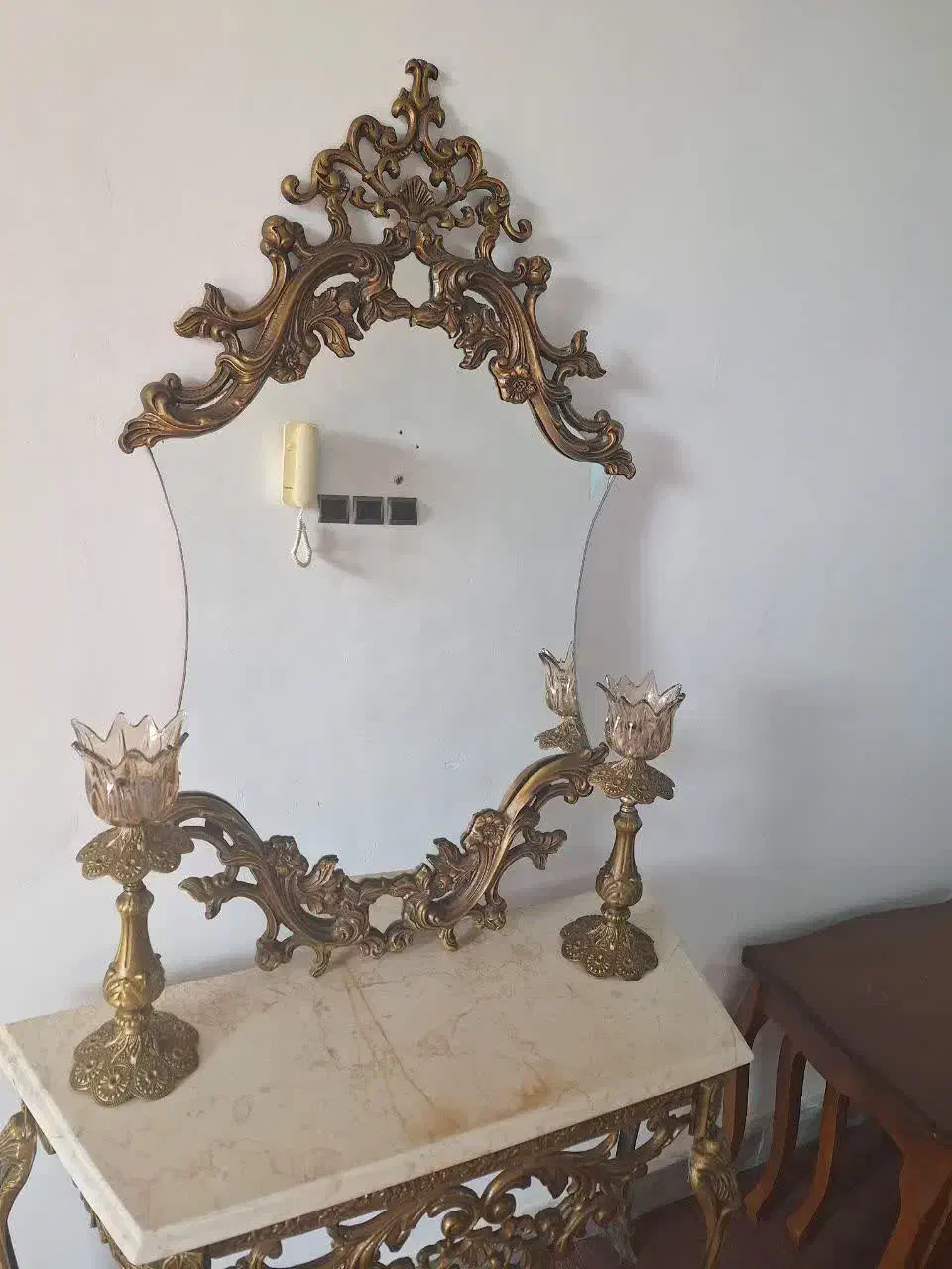 آیین شمعدان|بوفه، ویترین، کنسول|گرگان, |دیوار