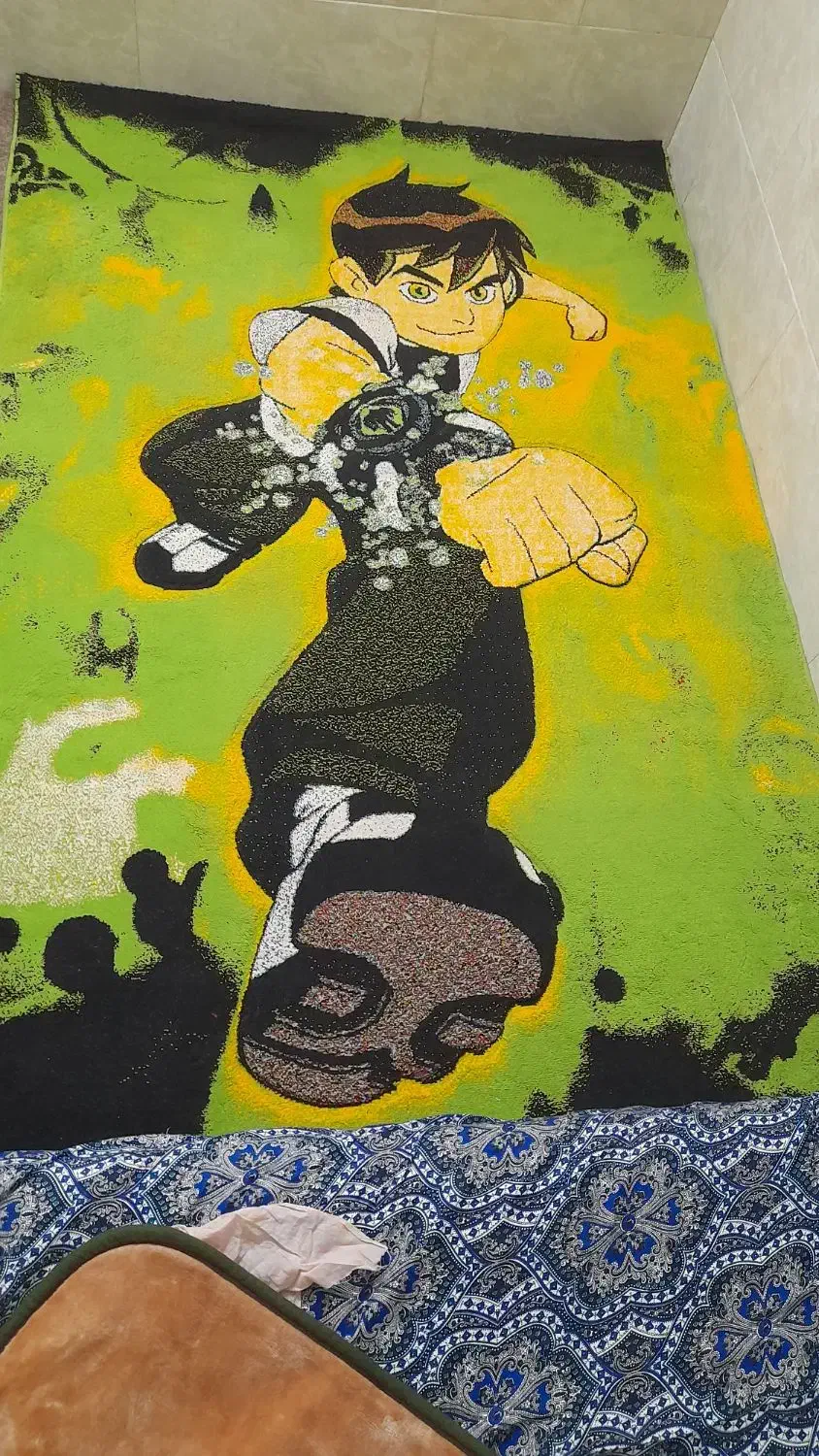 گلیم بچه|فرش|قم, دروازه ری|دیوار