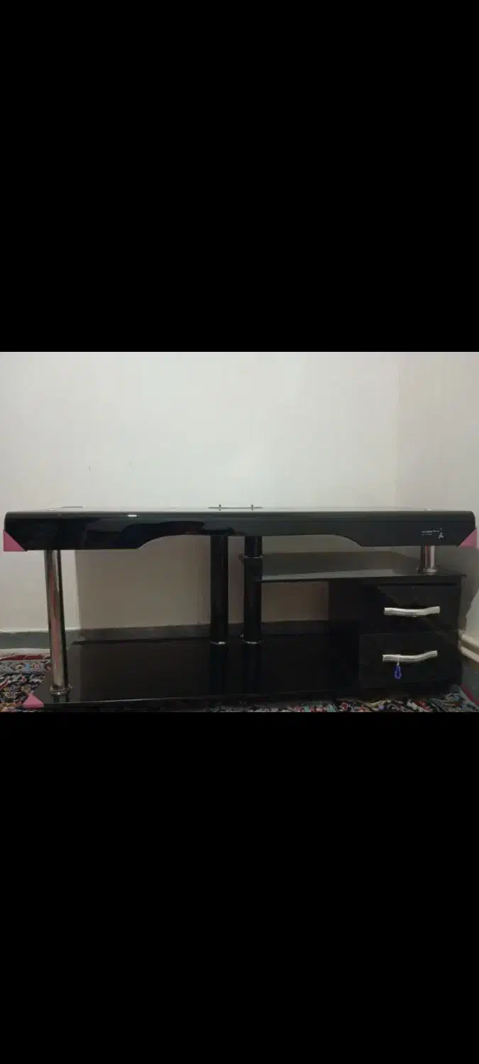 زیر تلویزیون شیشه ای|میز تلویزیون|اسدآباد, |دیوار