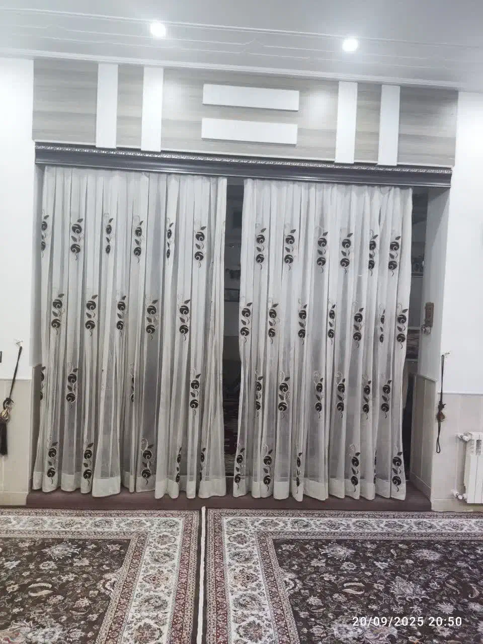 پرده حریر درحد نو|پرده، رانر، رومیزی|اردکان, |دیوار