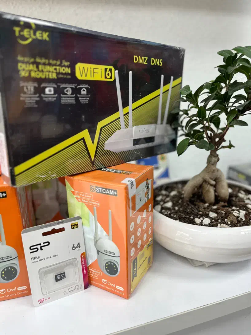 پکیج دوربین بیسیم چرخشی و مودم سیمکارتی|دوربین مداربسته|رشت, فرزانه|دیوار