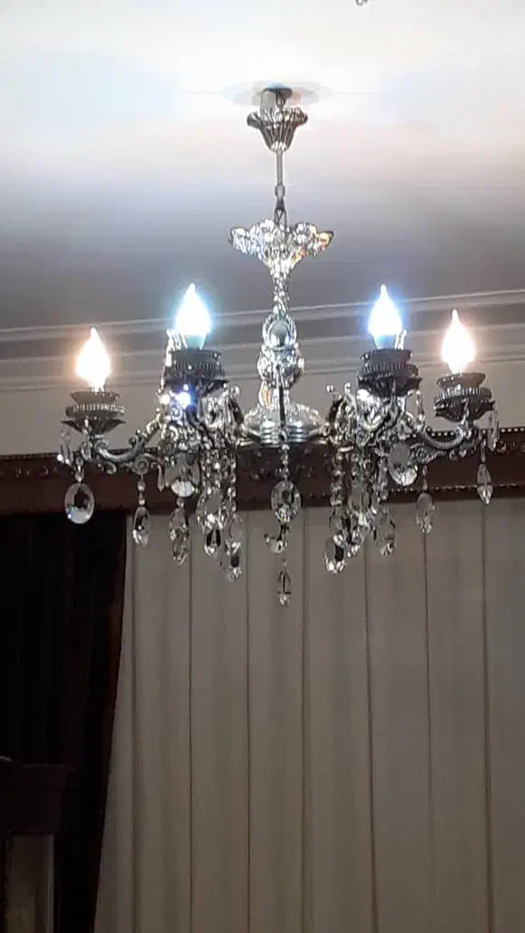 شش شاخه لوستر|لوستر و چراغ آویز|تبریز, |دیوار