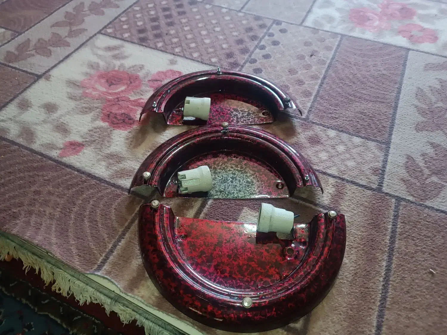 چراغ سقفی فلزی|لامپ و چراغ|تبریز, |دیوار