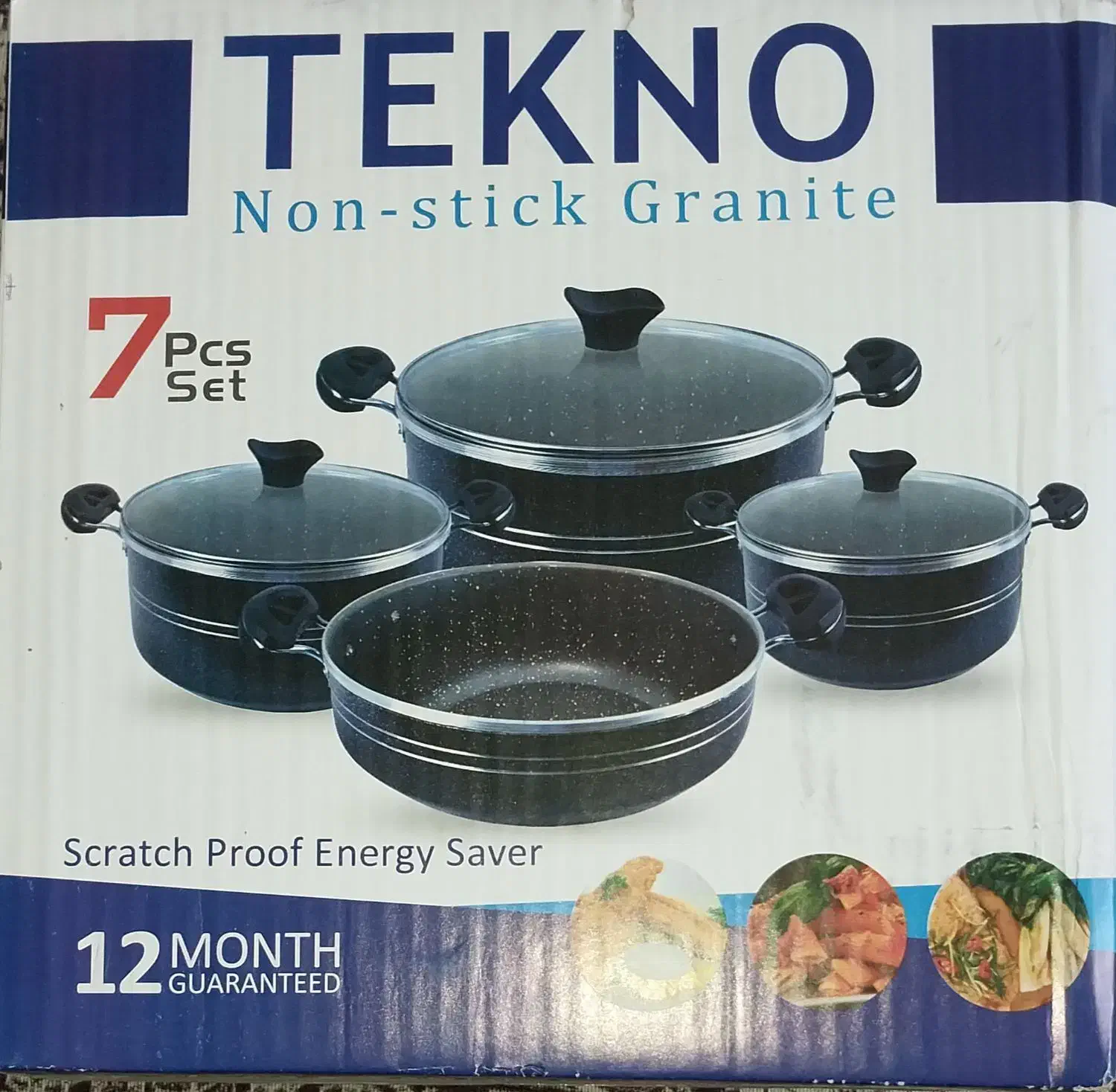 سرویس ۷پارچه مونتاژ ایران تکنو|ظروف پخت‌وپز|سهند, |دیوار