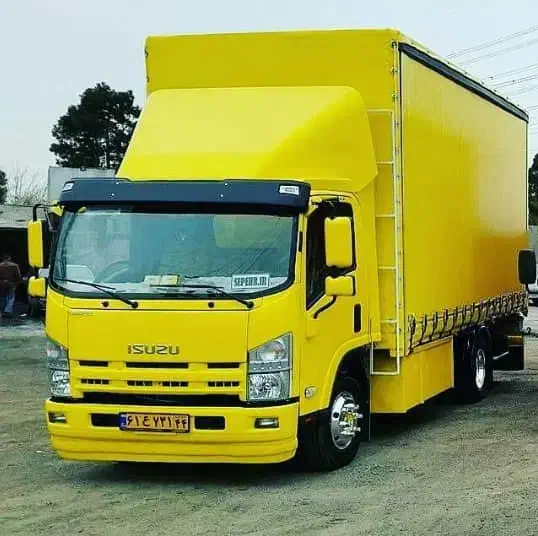 وانت تلفنی و باربری تک با کارگر مجرب ایسوزو چادری|خدمات حمل و نقل|بندرعباس, |دیوار