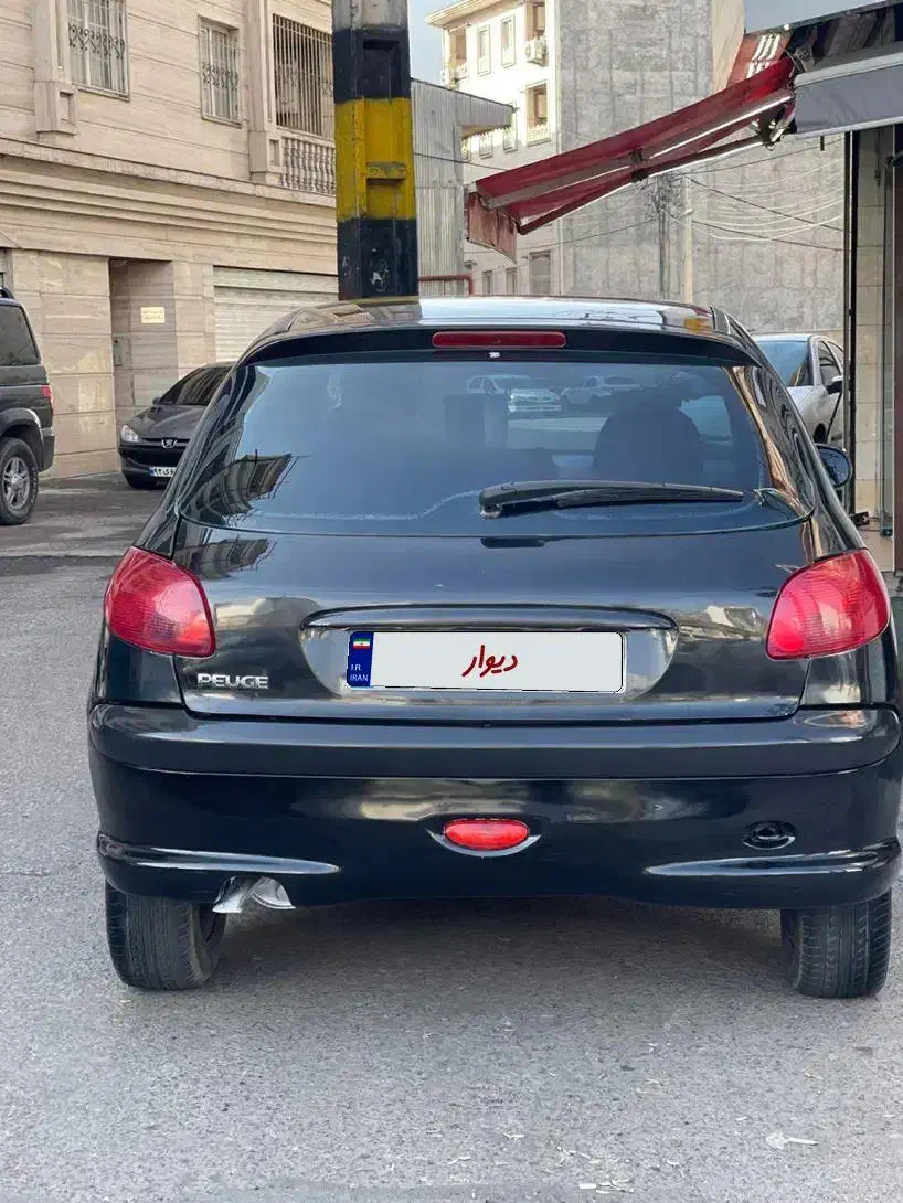 ۲۰۶تیپ۲|خودرو سواری و وانت|رشت, معلم|دیوار