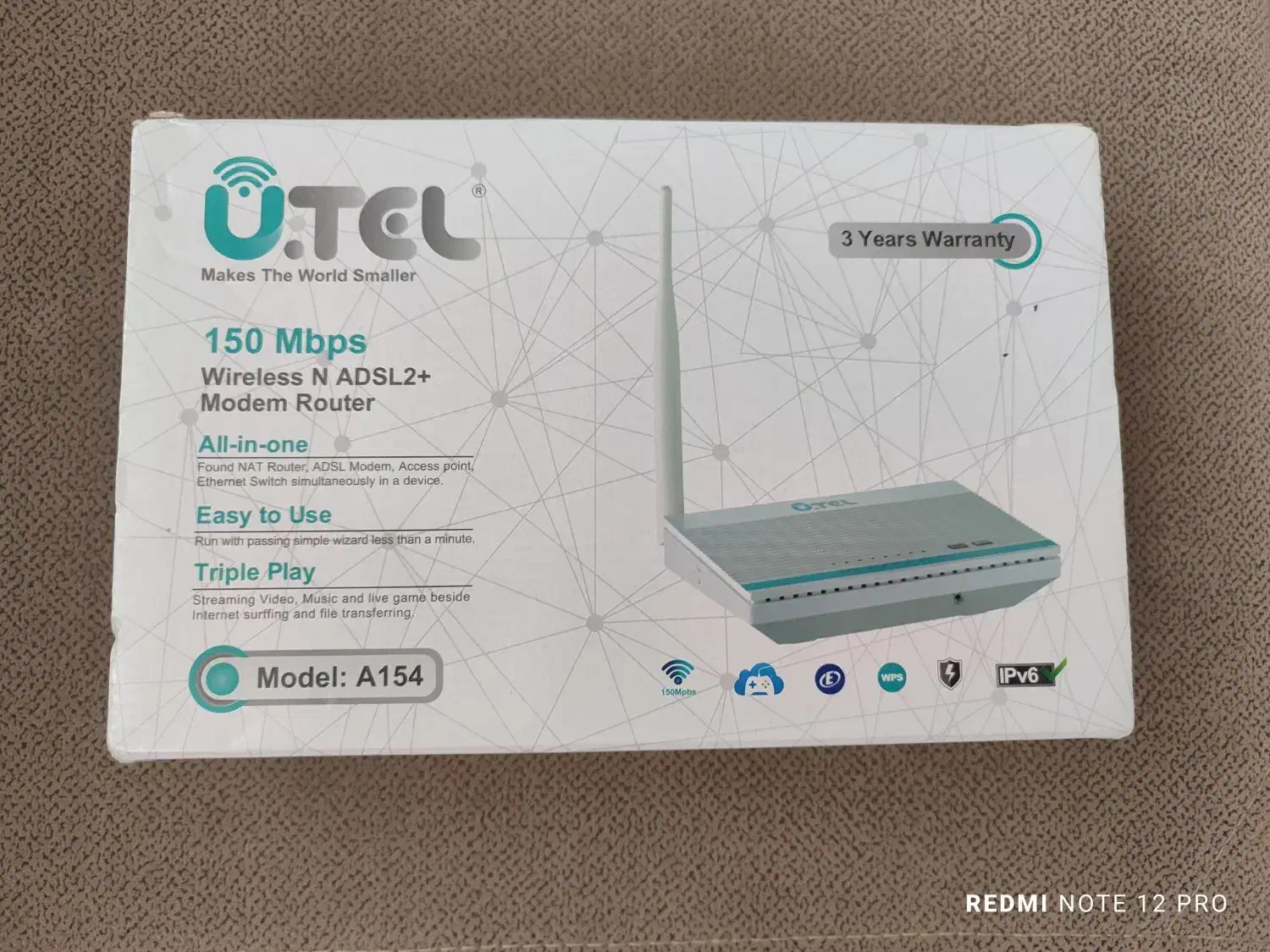 مودم مارک یوتل|مودم و تجهیزات شبکه|قم, پردیسان|دیوار