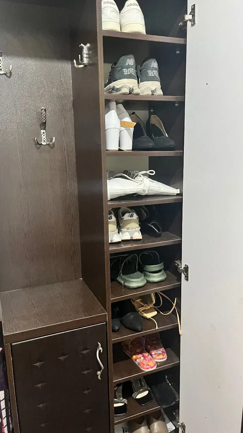 جای کفشی|جاکفشی، کمد، دراور|رشت, معلولین|دیوار