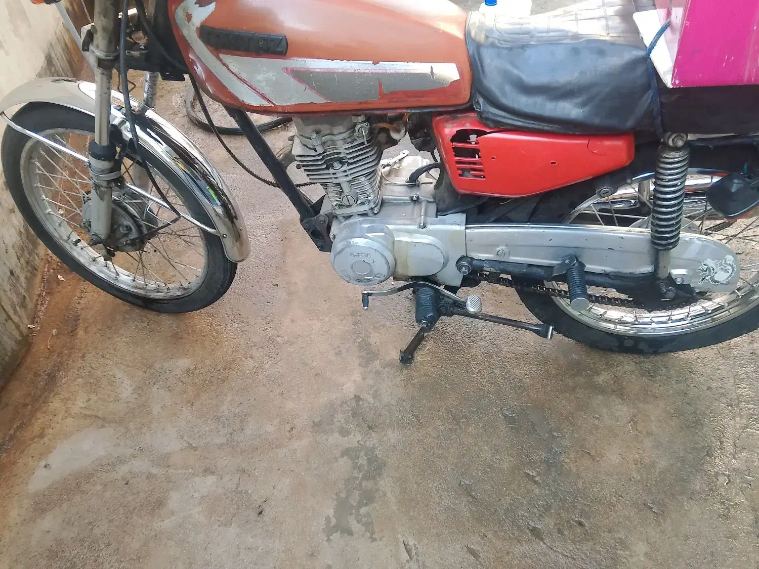 موتور هندا مزایده 125 cc مدل 84|موتورسیکلت|تهران, ازگل|دیوار