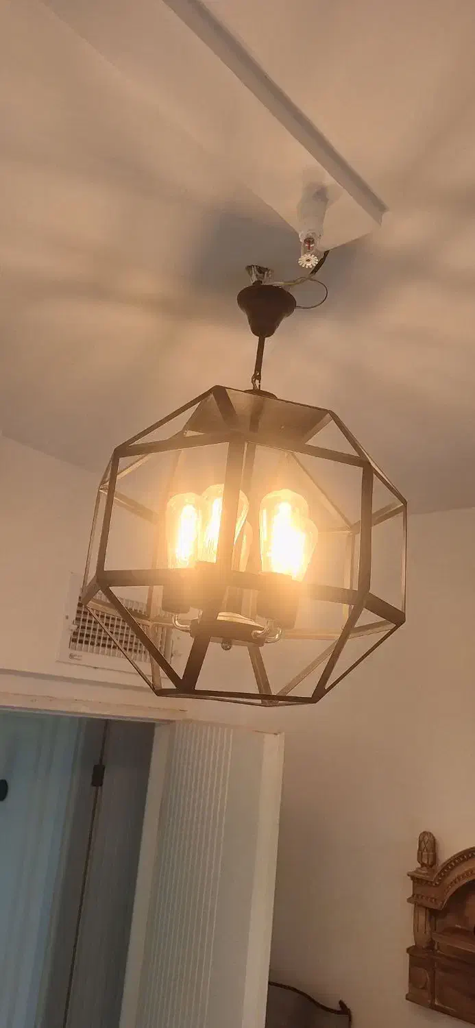 لوستر|لوستر و چراغ آویز|تهران, آهنگران (سراسیاب دولاب)|دیوار