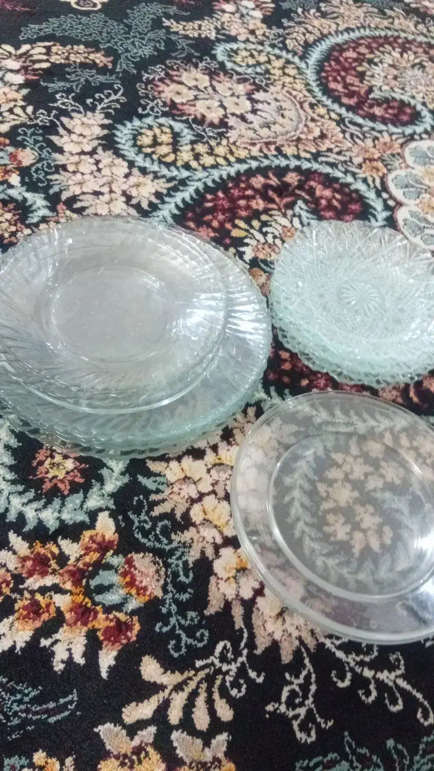 بشقاب کریستال|ظروف سرو و پذیرایی|مشهد, موعود|دیوار