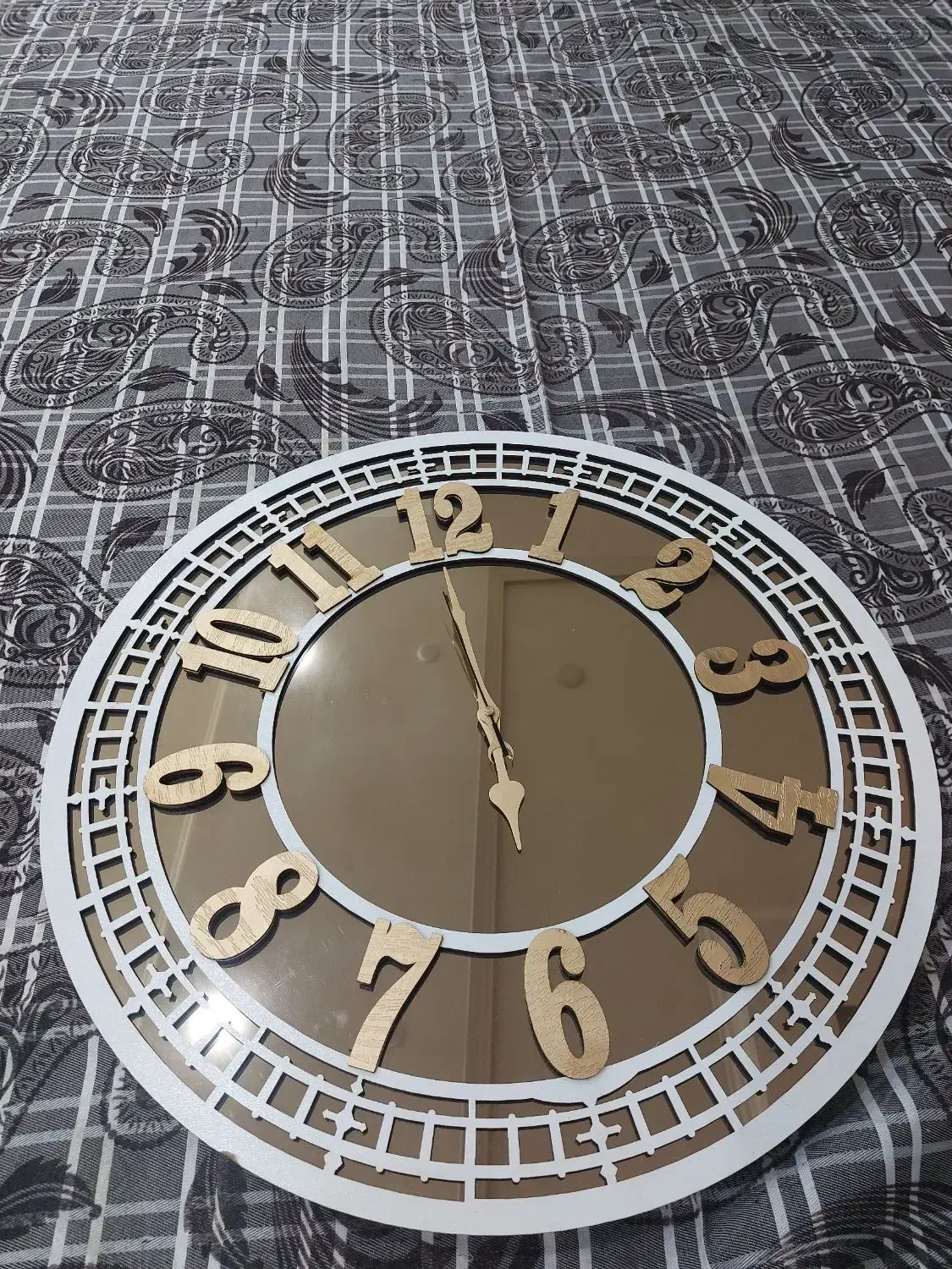 ساعت دیواری آینه ای|ساعت دیواری و تزئینی|سقز, |دیوار