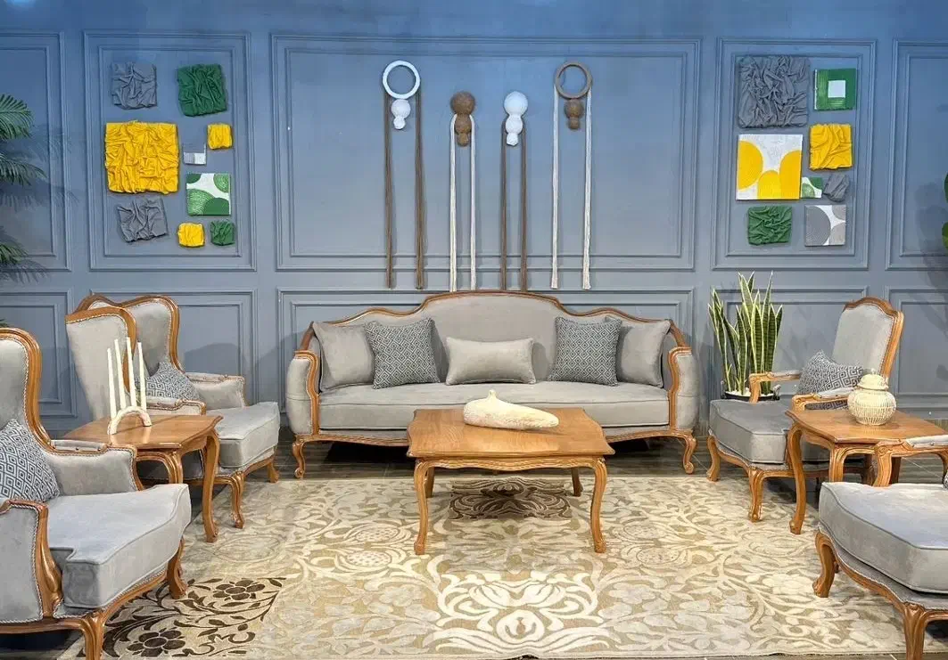 مبل کلاسیک سزار|مبلمان خانگی و میز عسلی|رشت, سیا اسطلخ|دیوار