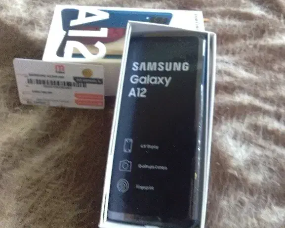 گوشی a۱۲ استفاده نشده (تیفهان یا تیون) معاوضه میشه|موبایل|شیراز, بید زرد|دیوار