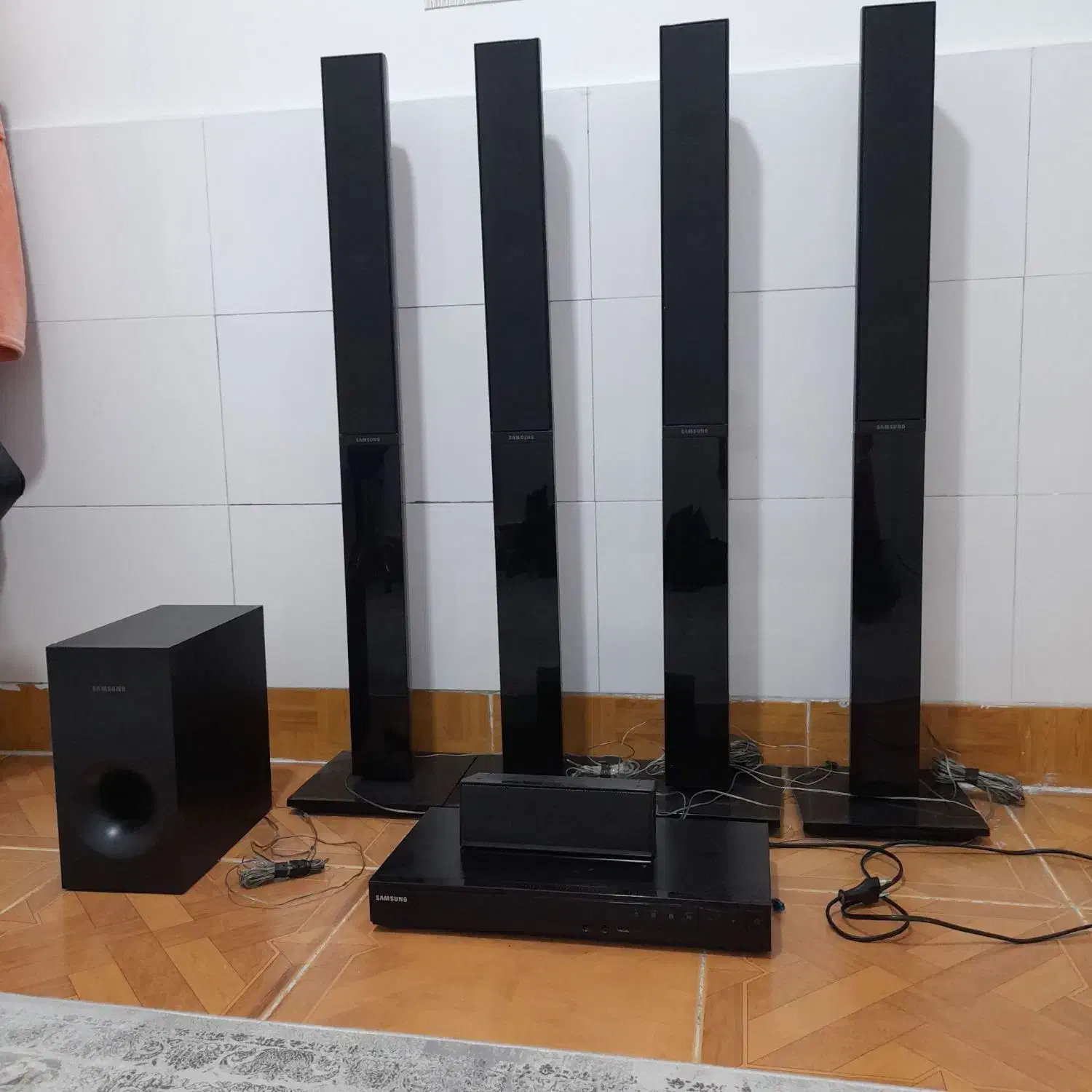 سینما خانواده سامسونگ کاملا سالم ۲میلیون تومان|سیستم صوتی خانگی|نسیمشهر, |دیوار