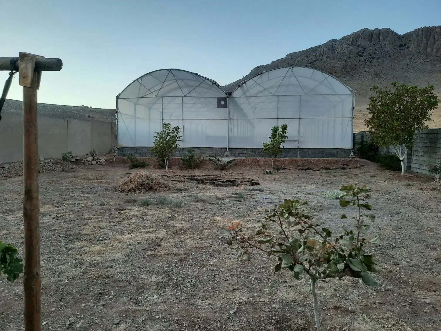 فروش گلخانه روستای چالابه|فروش زمین و ملک کلنگی|کرمانشاه, |دیوار