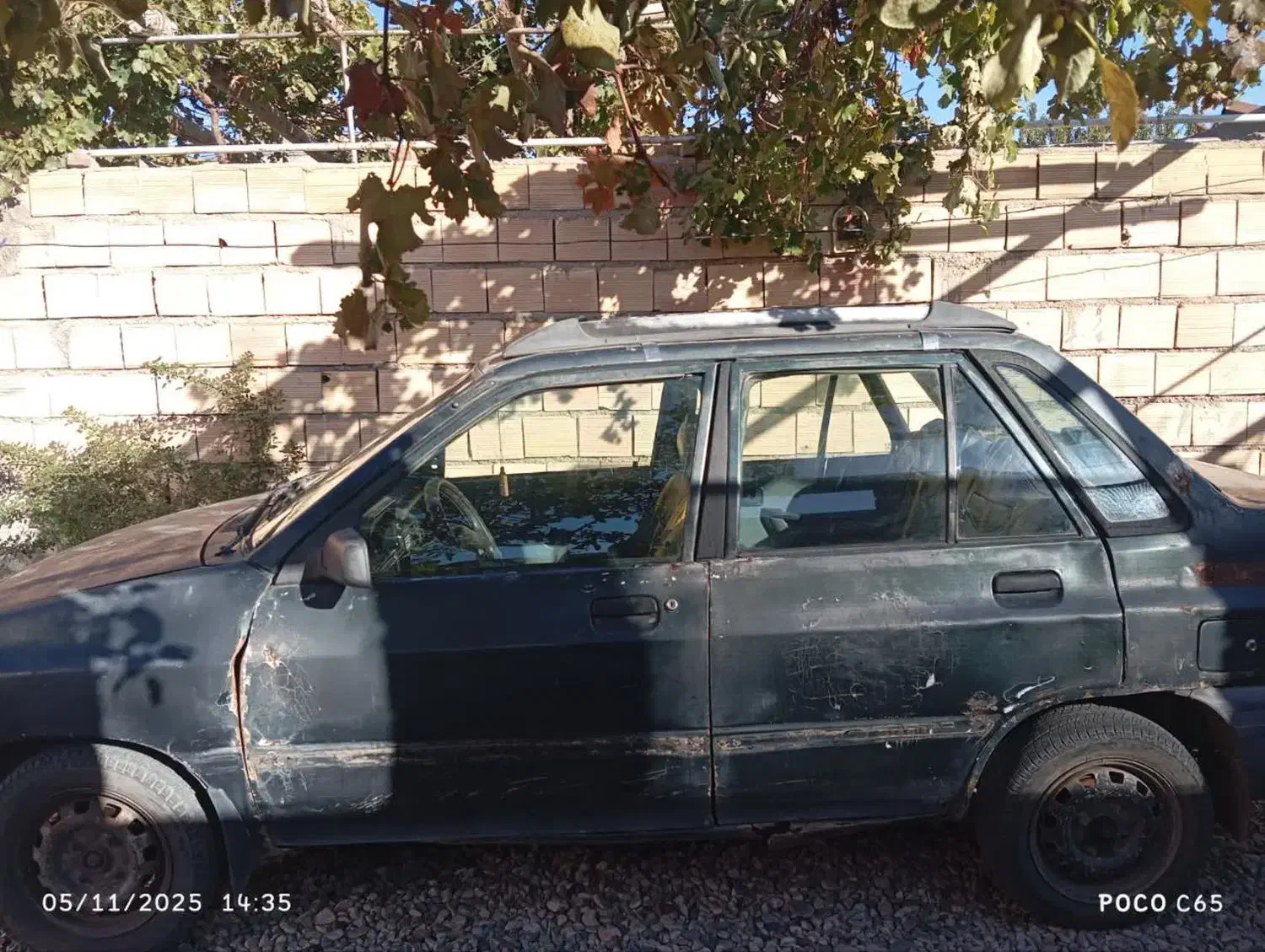 ماشین پراید یشمی ۷۸|خودرو سواری و وانت|بسطام, |دیوار