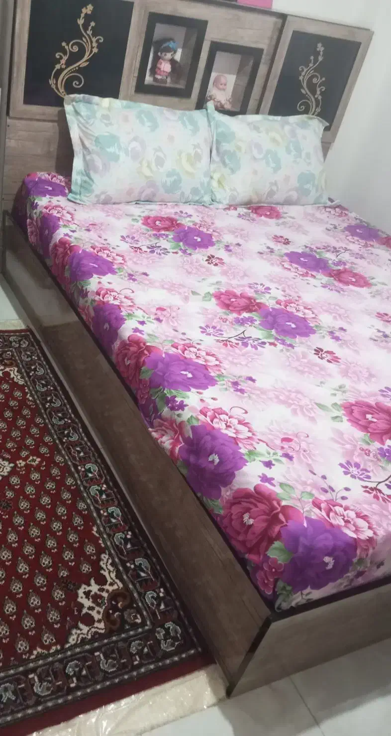 تخت2نفره|تخت و سرویس خواب|جغتای, |دیوار