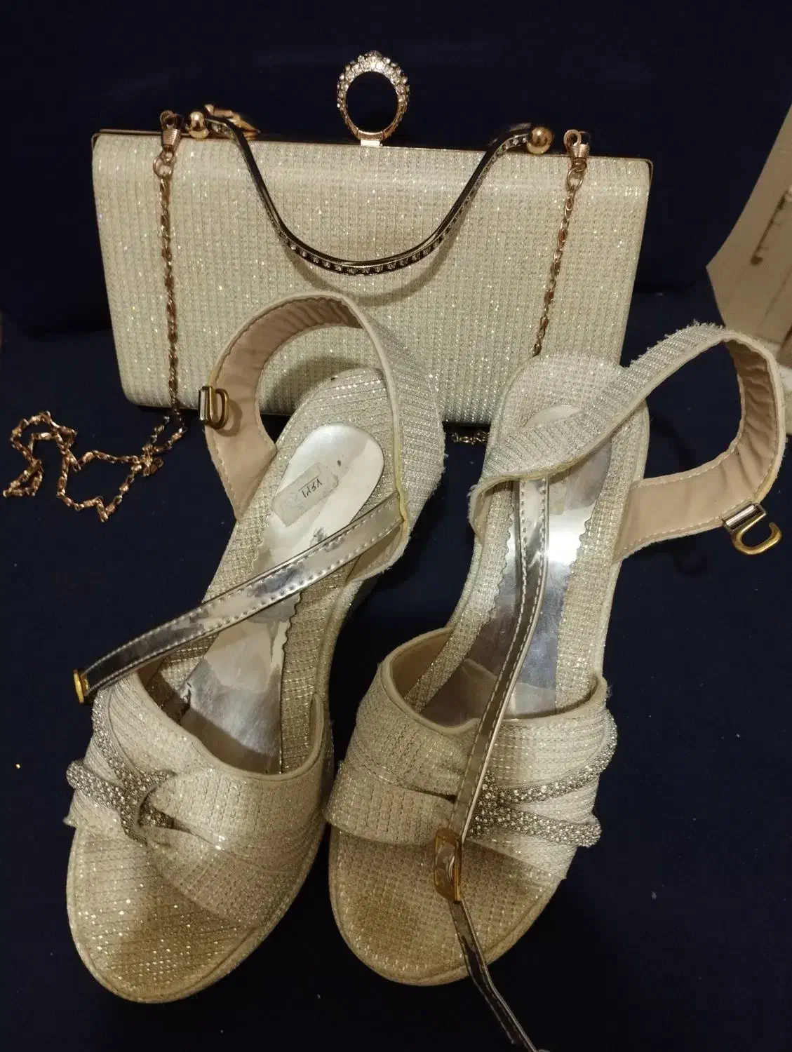 کیف کفش مجلسی زنانه|کیف، کفش، کمربند|نجف‌آباد, شیخ آباد|دیوار