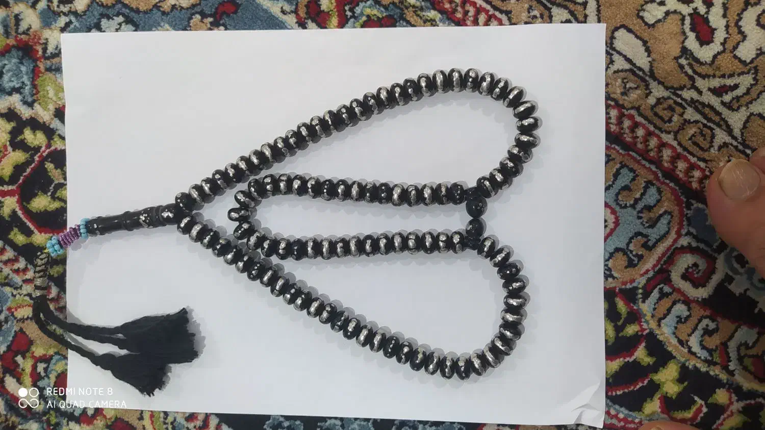 تسبیح قدیمی زیبا|کلکسیون اشیاء عتیقه|بهبهان, |دیوار