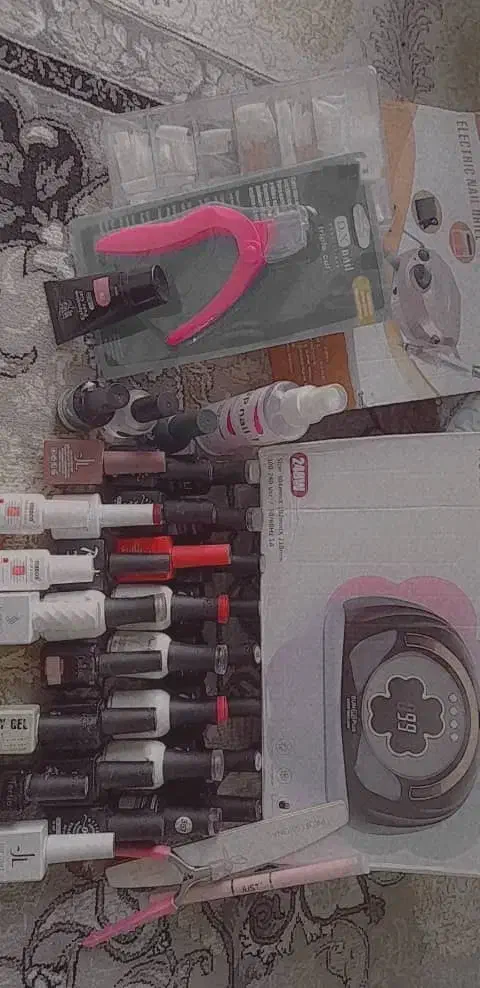 وسایل کاشت ناخن|آرایشی، بهداشتی، درمانی|باغ ملک, |دیوار