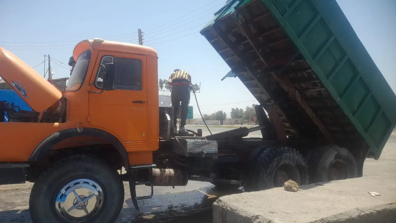 بنز ده چرخ ۶۴|خودرو سنگین|رفسنجان, |دیوار