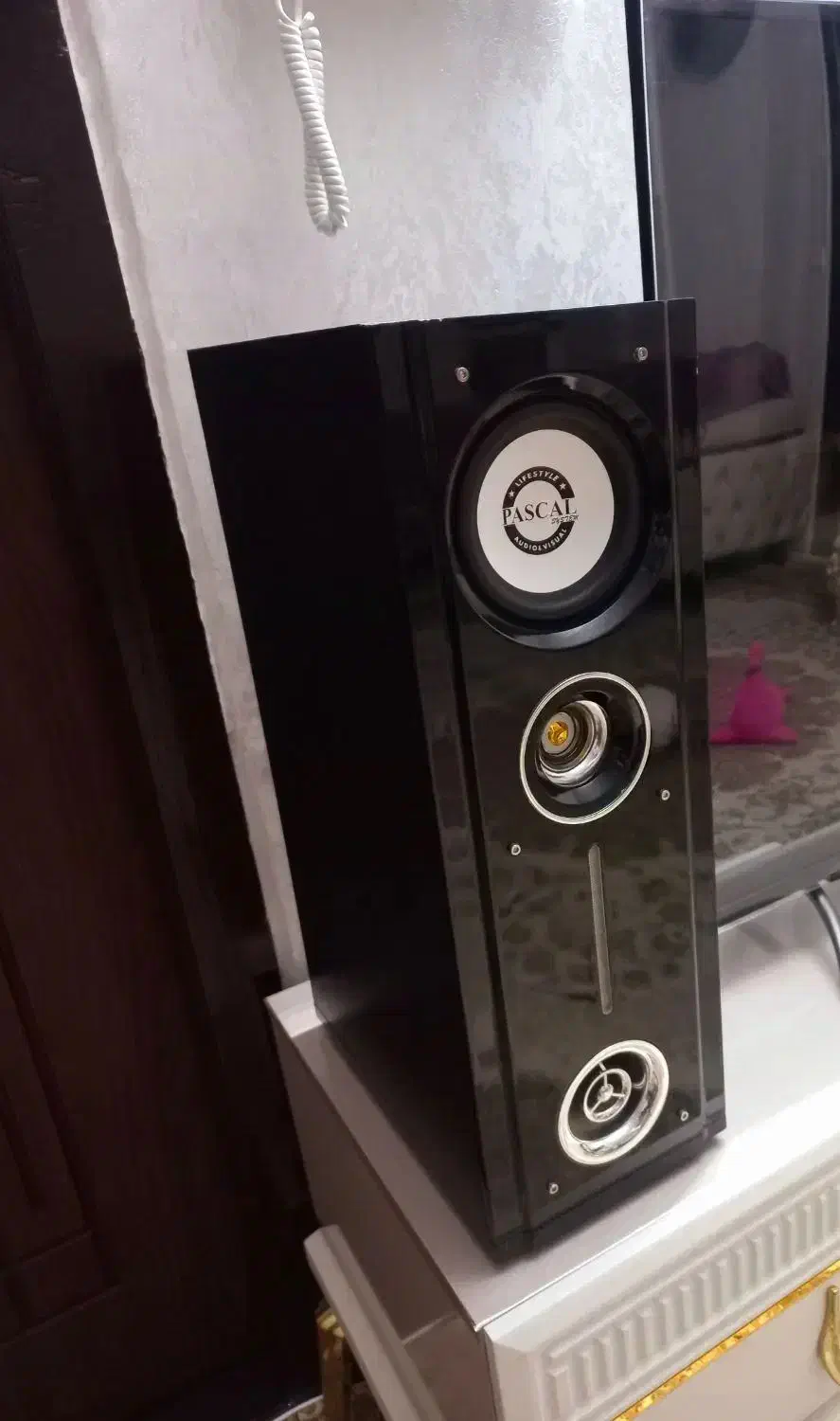 اسپیکر باند دوقلو پاسکال اصل سالم|سیستم صوتی خانگی|مشگین شهر, |دیوار