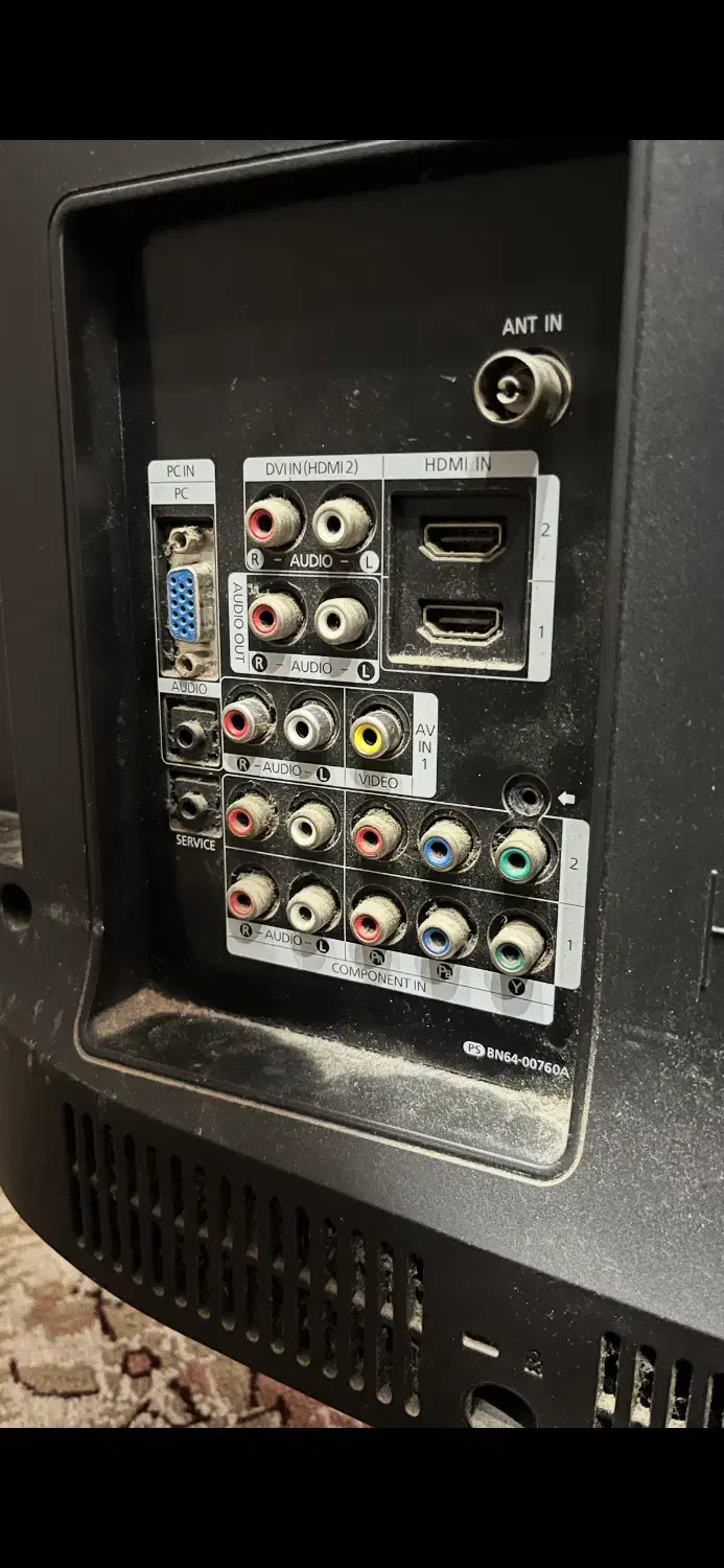 تلویزیون ۳۹ اینچ سامسونگ خراب|تلویزیون و پروژکتور|رشت, چله خانه|دیوار