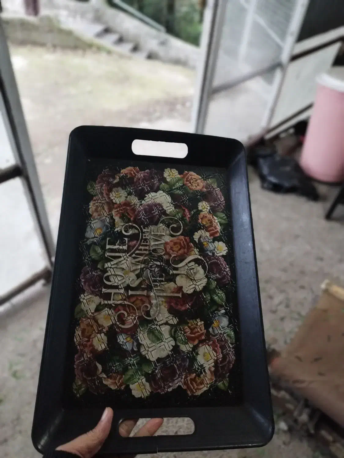 سینی و قوری و جانونی و سطل اشغال|ظروف سرو و پذیرایی|لاهیجان, لیل|دیوار