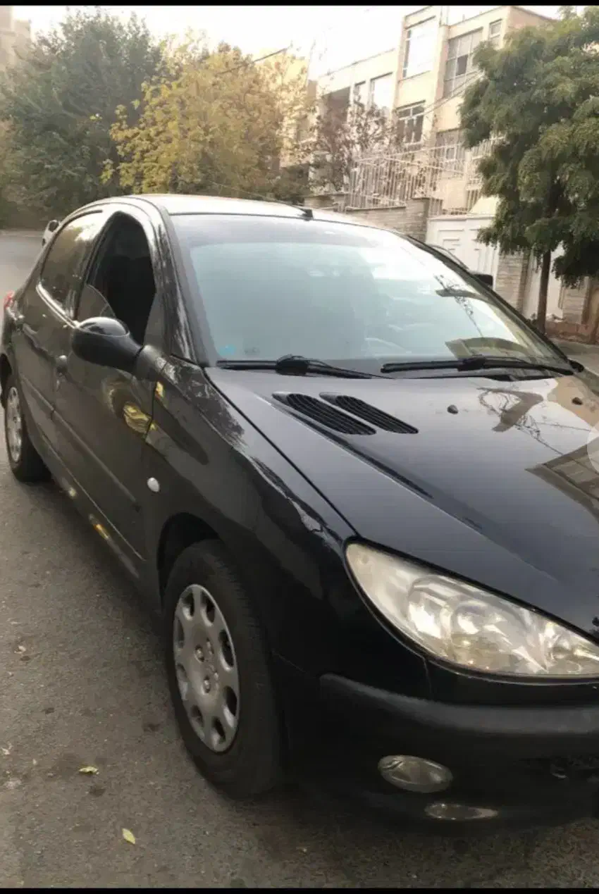 پژو ۲۰۶ مشکی|خودرو سواری و وانت|گرگان, |دیوار