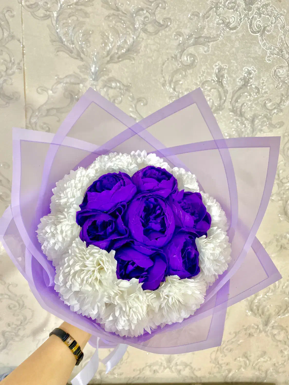 دسته گل روز مادر وروز زن|گل مصنوعی|شوط, |دیوار