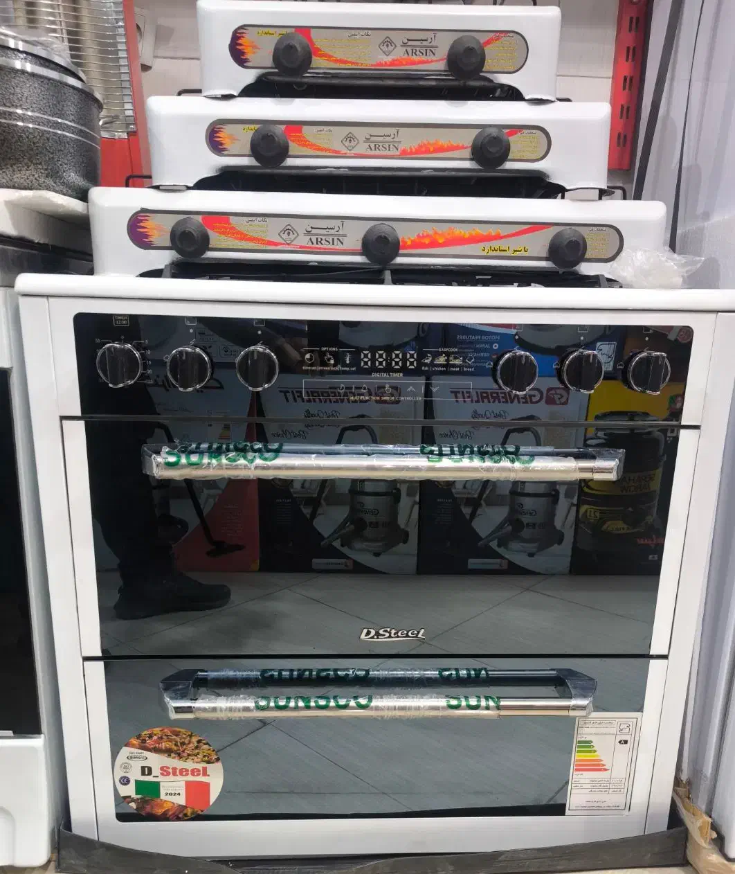 اجاق گاز طرح فر ،فر رومیزی انواع مختلف|اجاق گاز و لوازم برقی پختوپز|اصفهان, فجر|دیوار