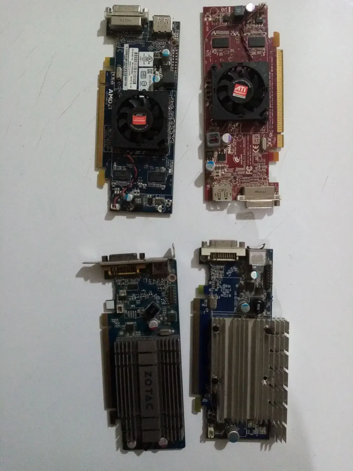 14 عدد کارت گرافیک|قطعات و لوازم جانبی رایانه|رباطکریم, رباطکریم|دیوار