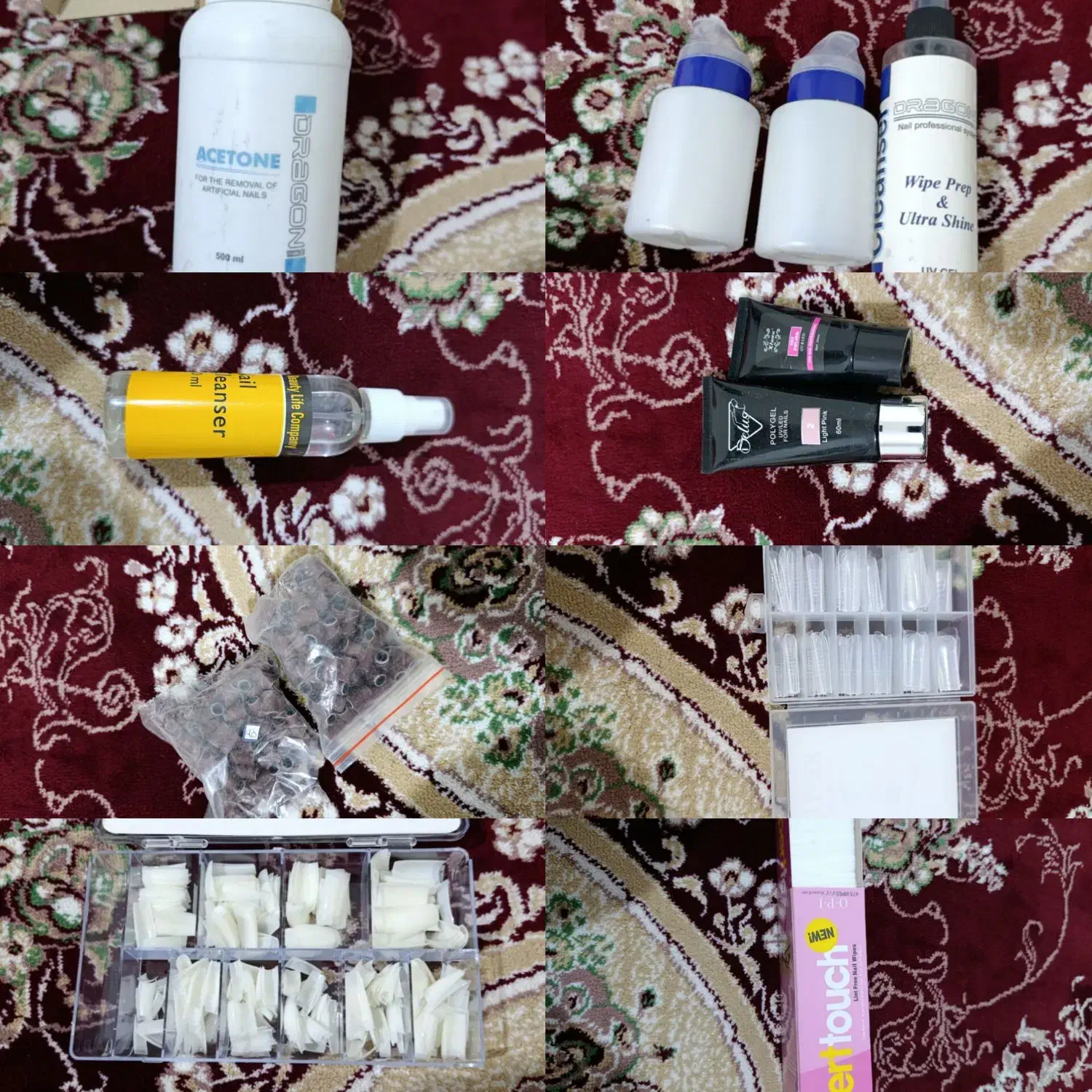 وسایل کاشت ناخن|آرایشگاه و سالنهای زیبایی|باغستان, |دیوار