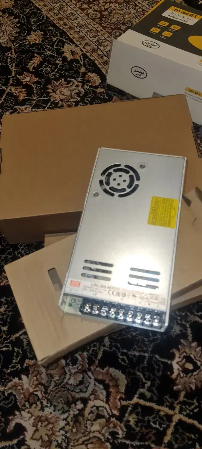 پاور سوییچینگ ۴۸ولت(ترانس مینویل)|قطعات و لوازم جانبی رایانه|مرودشت, ثبت احوال|دیوار