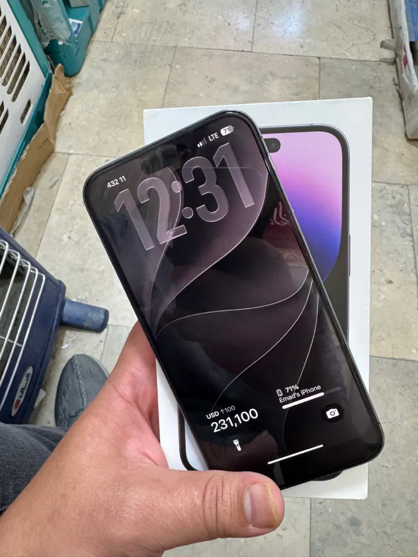 iphone 14 promax 256 ریجستر|موبایل|مشهد, عبادی|دیوار