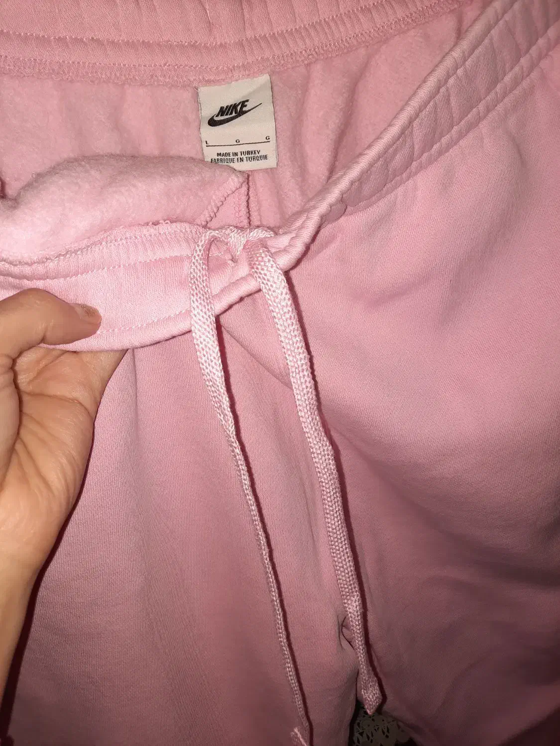 شلوار نایکاورجینال سایز بزرگ رنگ صورتی روشن|لباس|بابل, |دیوار