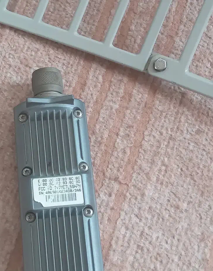 آنتن پارابولیک همراه با رادیو|مودم و تجهیزات شبکه|فردوسیه, |دیوار