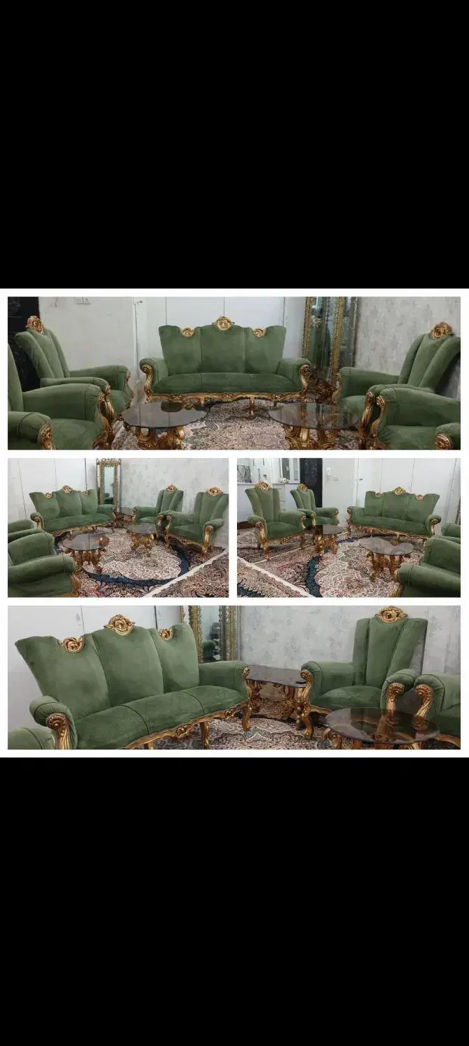 مبلمان ۷ نفره|مبلمان خانگی و میز عسلی|تهران, کیانشهر|دیوار