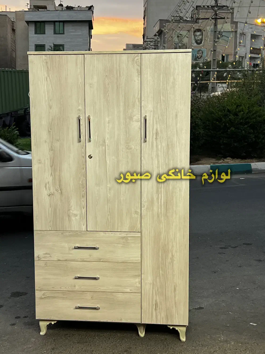 دراور ملامینه کمد لباس ملامین رنگبندی کد 207|جاکفشی، کمد، دراور|تهران, جیحون|دیوار