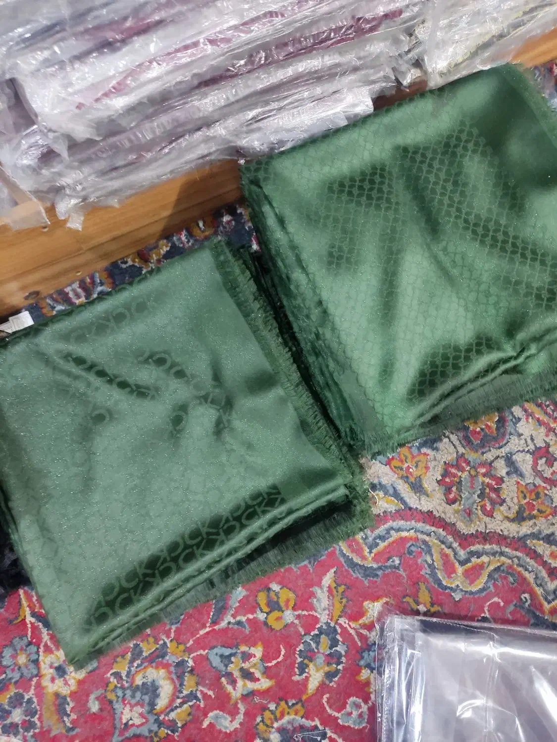 روسری ژاکارد نخ قواره ۱۴۰|لباس|یزد, |دیوار