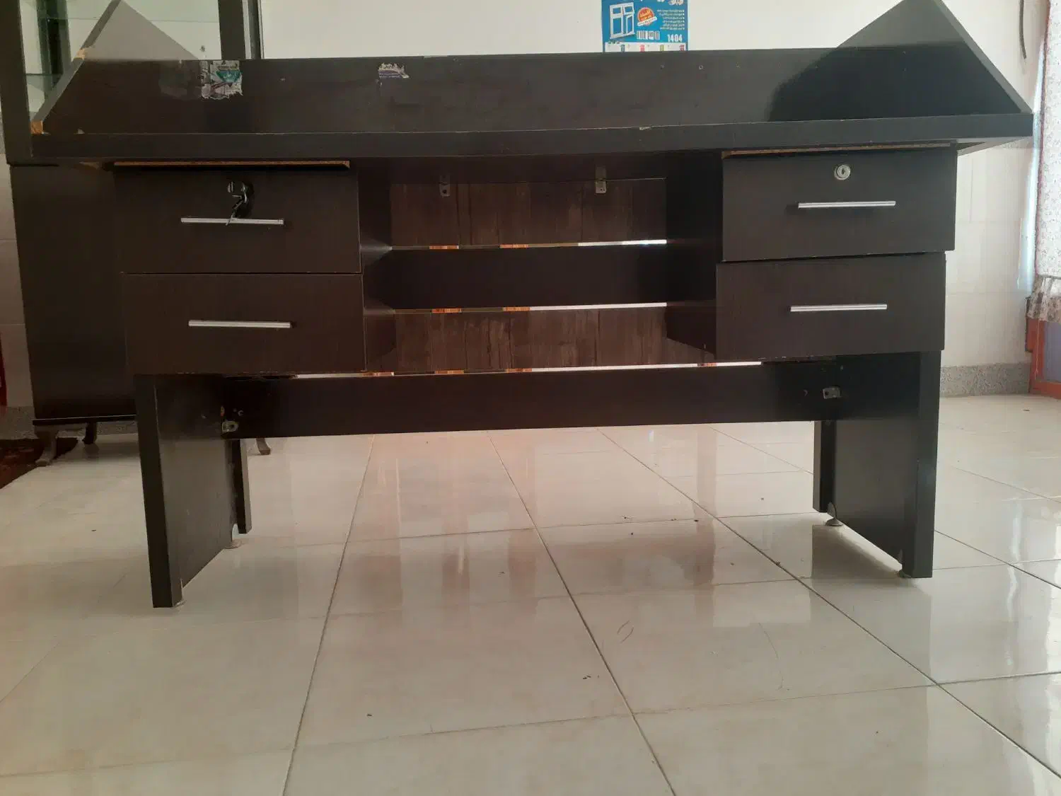 میز کار|میز تحریر و کامپیوتر|آق قلا, |دیوار