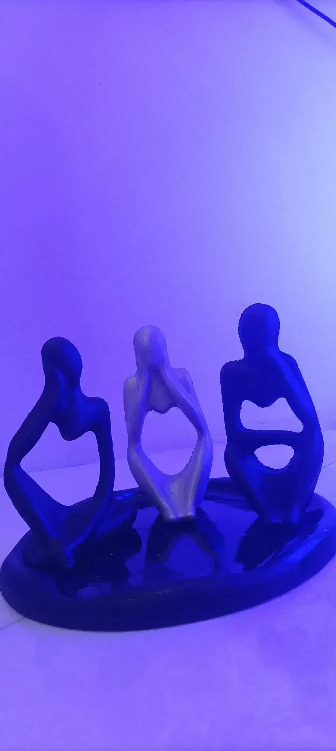 ست متفکر سینی دفرمه و استند شاخه جا جواهری|صنایع دستی و سایر لوازم تزئینی|مشهد, ایثارگران|دیوار