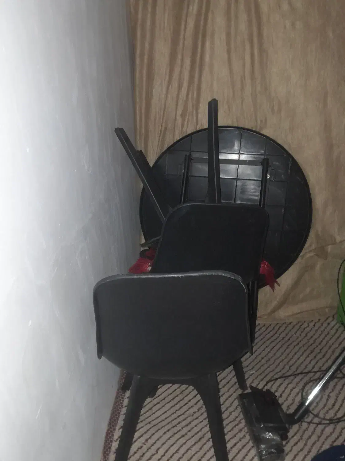 دو جفت میزوصندلی صفر|میز و صندلی غذاخوری|مشگین شهر, |دیوار