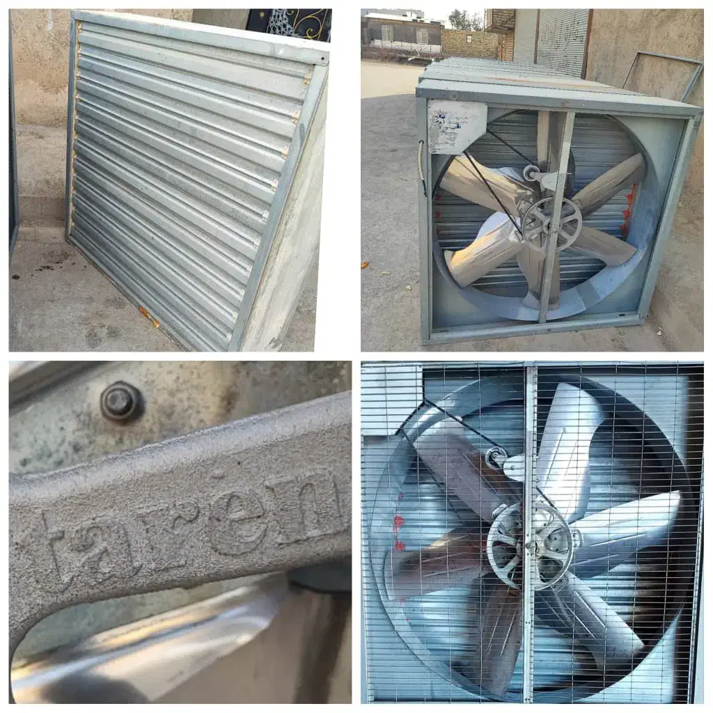 هواکش صنعتی۱۴۰در۱۴۰فن تهویه مرغداری گلخانه دامداری|ماشینآلات صنعتی|شیراز, چوگیاه|دیوار