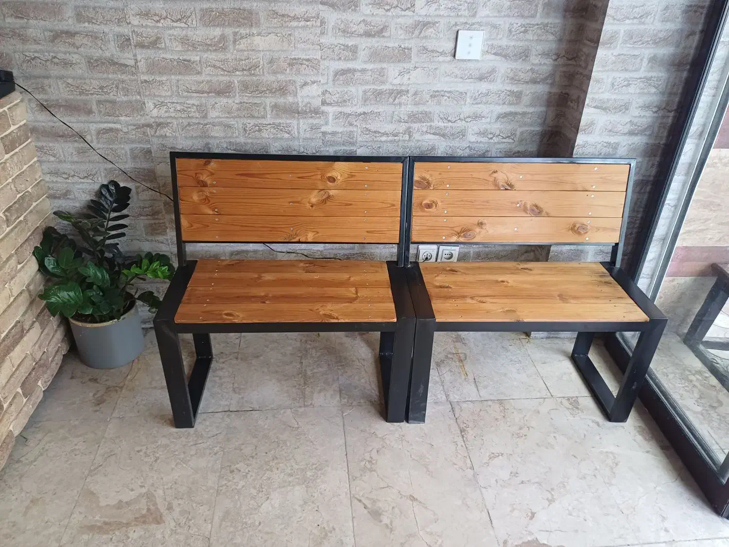 نیمکت ست چهار نفره مدرن|صندلی و نیمکت|اصفهان, طاحونه|دیوار