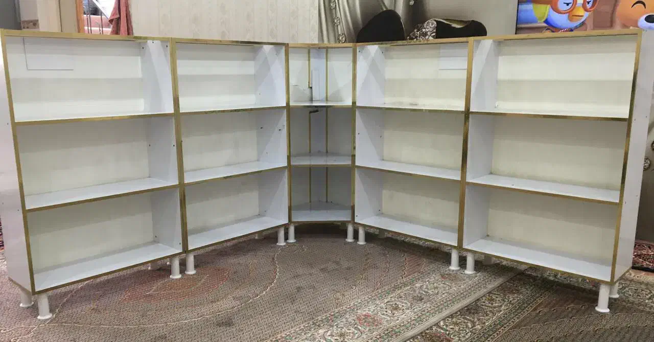 فروش بعلت جابجایی همشو یکجا باهم|کتابخانه، شلف، قفسه‌های دیواری|اردبیل, |دیوار