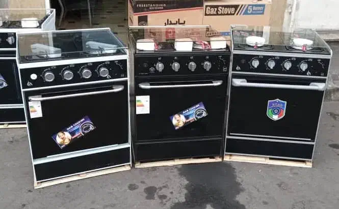 اجاق گاز ۴ شعله طرح فر رویه لعابی ( ۱ سال گارانتی)|اجاق گاز و لوازم برقی پخت‌وپز|تهران, آذری|دیوار