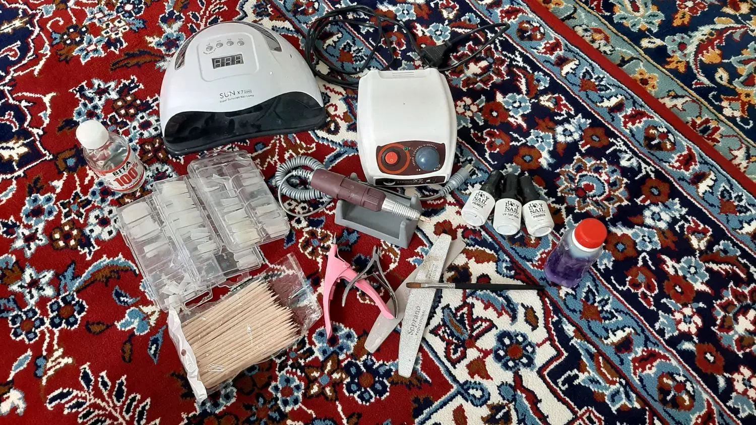 وسایل کاشت ناخن|آرایشی، بهداشتی، درمانی|بروجرد, |دیوار