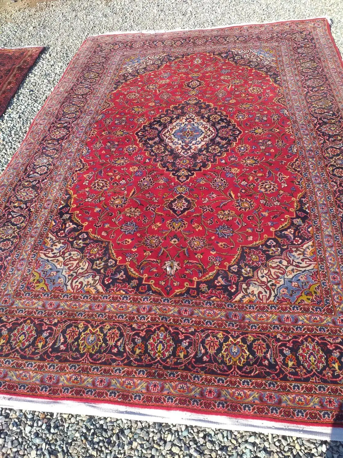 فرش دستبافت کاشان لاکی|فرش|کرج, آق تپه|دیوار